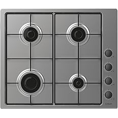 Beko CHW6LBX Gas Hob 60cm Stainless Steel