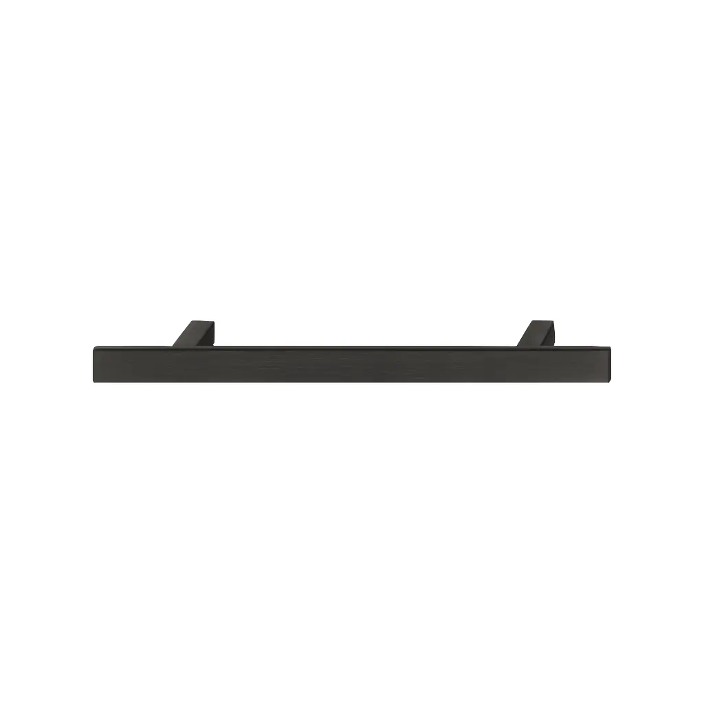 Rectangular Kitchen Door Handle - Black