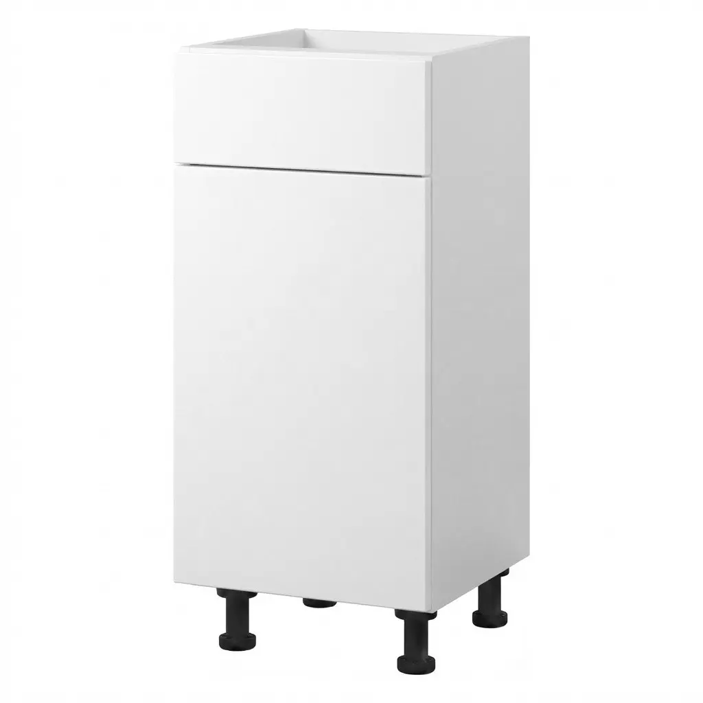 [540031920810] QUADRA-MARMOLADA — Meuble bas — 1 porte et 1 tiroir (30x60x72 cm)