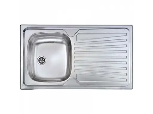 [540031920435] Mondial Sink Stainless Steel 80 cm Reversible