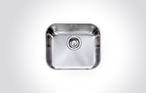 [540031920436] CINZIA Évier de Cuisine Simple Cuve Encastré Finition Satinée 34,2 x 41cm
