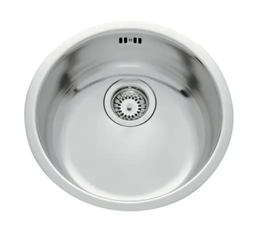 [540031920436] Cinzia Single Bowl Kitchen Sink Satin Finish 34.2 x 41cm