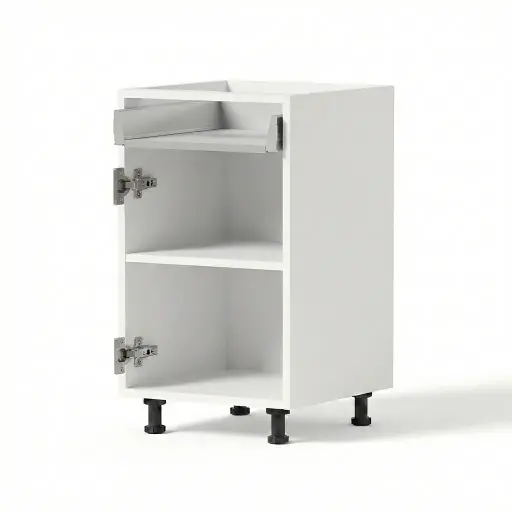 QUADRA Meuble bas - 1 tiroir + 1 porte
