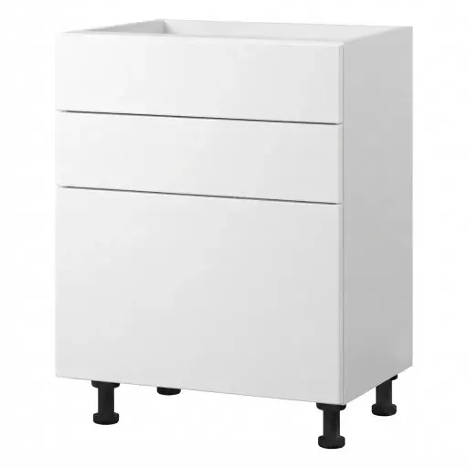 QUADRA-MARMOLADA — Meuble bas — 3 tiroirs