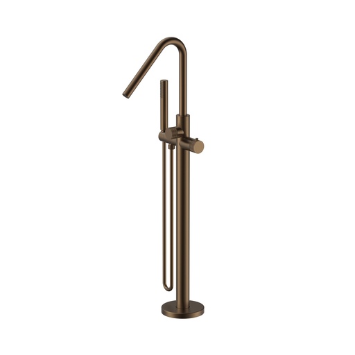 [PRM4675-BB] Stria Freestanding Thermostatic Bath Mixer - Brown Bronze (PVD)